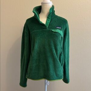 Patagonia Green Synchilla Pullover